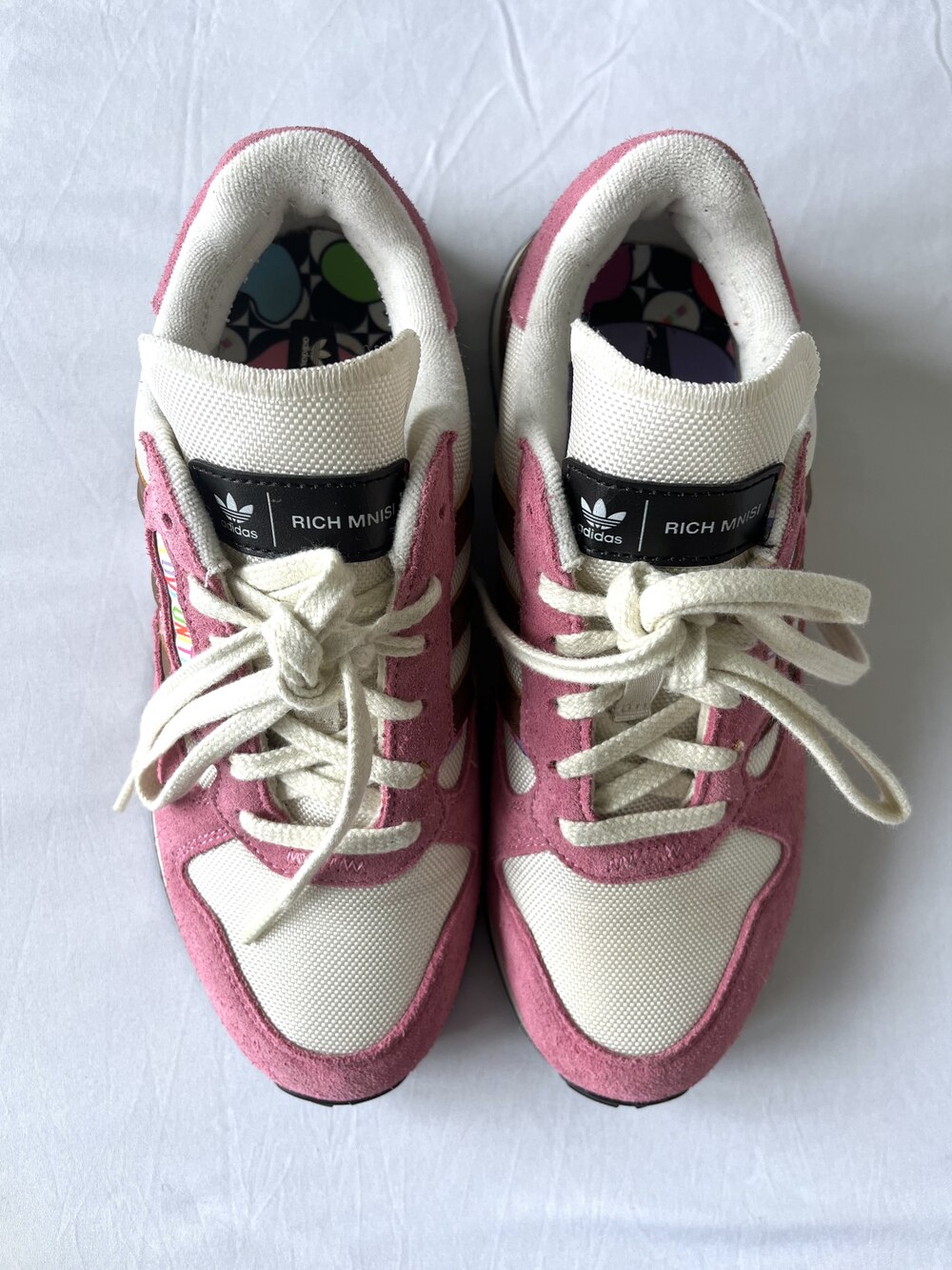 adidas x Rich Mnisi Treziod RM Pride Sneakers - Pink Brown - Size 5.5